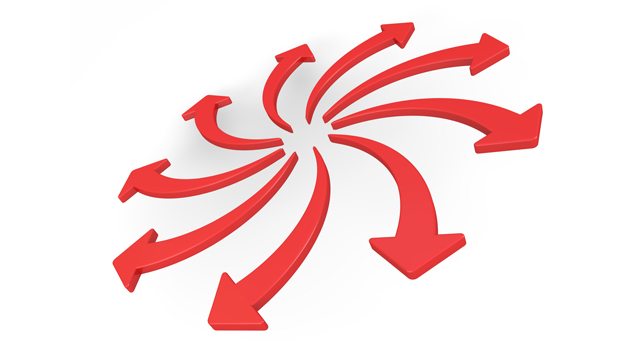 Red Arrow ｜ Rotation ｜ 360 Degrees-Illustration / 3D Rendering / Free / Download / Photo / 3DCG