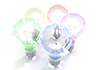 Incandescent Light Bulbs-3D Illustrations | Free Materials | Download