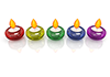 Candles --3D Illustrations | Free Materials | Download