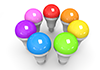 Lights-Light bulbs-3D illustrations | Free materials | Download