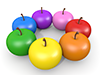 Apples ｜ Fruits ―― 3D Illustrations ｜ Free Materials ｜ Download