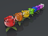 Plants ｜ Roses ｜ 3D Illustrations ｜ Free Materials ｜ Download