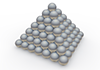 Pyramid ｜ Mountain ｜ Ball ―― 3D Illustration ｜ Free Material ｜ Download
