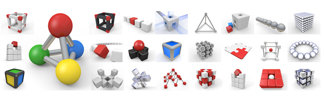 Silver / Ball / Square / Block / Abstract / Red / Cycle / Stretch / Break / Branch / Perforate / Fit / System / Analysis / Analysis / Maverick / Strange